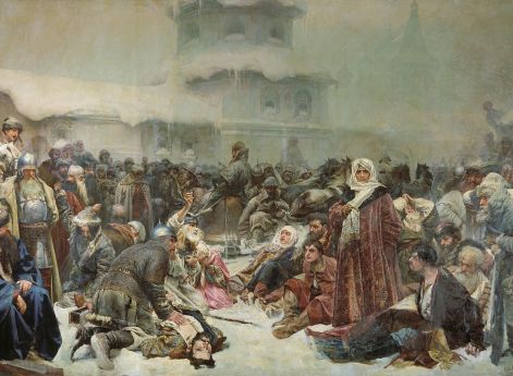 1478 год. 5 марта Иван III возвращается в Москву из покоренного Новгорода, следом везут вечевой колокол