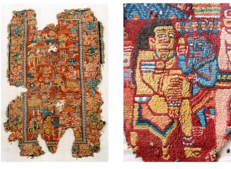 Узелковый коврик из Хотана