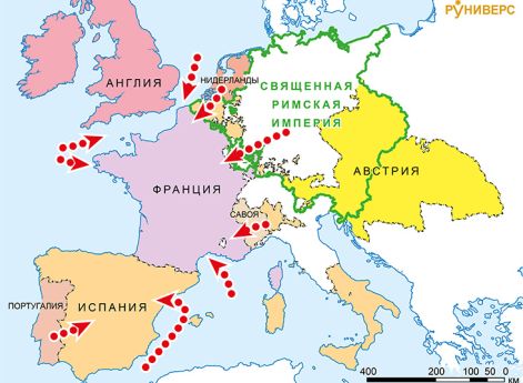 Стратегический замысел союзников по антифранцузской коалиции