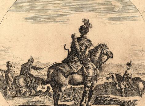 Польский всадник из посольства в Париж 1645 г.