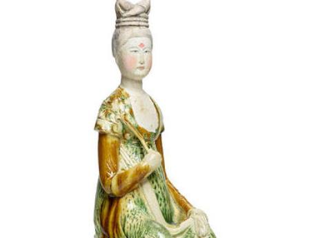 Статуэтка китаянки времен У Цзэтянь