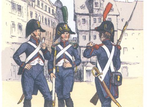 Франкфурт-на-Майне. Национальная гвардия Франкфурта (1812)