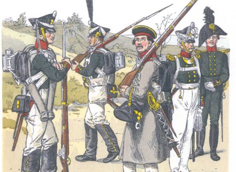 Россия. Линейная пехота (1812-15)