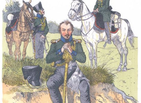 Пруссия. Добровольческий егерский эскадрон Бранденбургского кирасирского полка (1813)