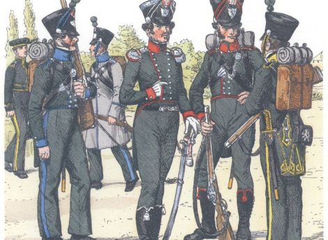Гессен-Дармштадт. Добровольческие егеря (1813-14)