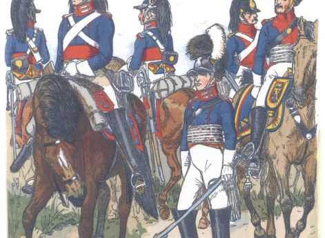 Вюртемберг. Шеволежерские полки (1808)