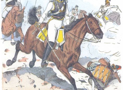 Саксония. Кирасирский полк фон Цастрова (1812)