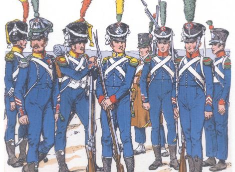 Франция. Легкая пехота