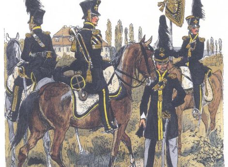 Саксен-Веймар. Добровольцы конные егеря (1813-14)
