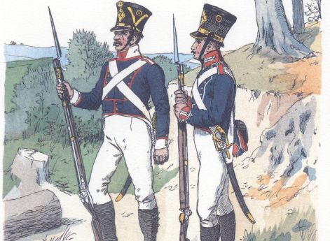Вюртемберг. Пехота (1813)