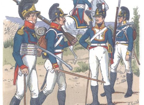 Вюртемберг. Пехота (1808)