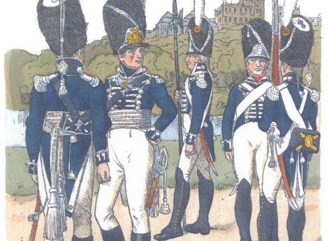 Вюртемберг. Пешая гвардия (1808)