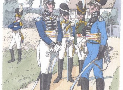 Вюртемберг. Офицеры (1812)