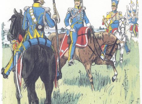 Неаполь. Шеволежеры (1812)