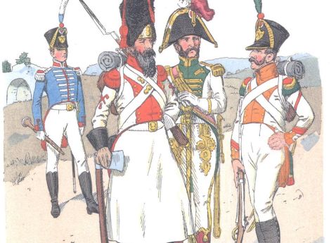 Неаполь. Линейная пехота (1812)