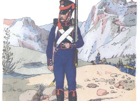 Гессен-Дармштадт. Канонир артиллерии (1812)