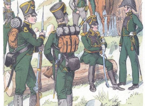 Вюрцбург. Добровольческий егерский корпус (1814)