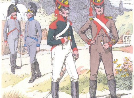 Вюрцбург. Артиллерия, обоз, кавалерия (1812)