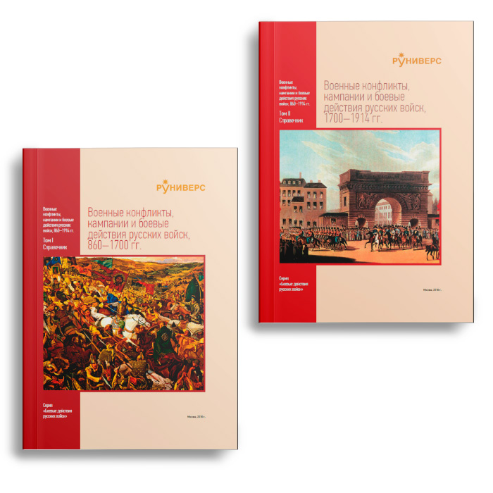 Военные конфликты, кампании и боевые действия русских войск, 860–1914 гг.