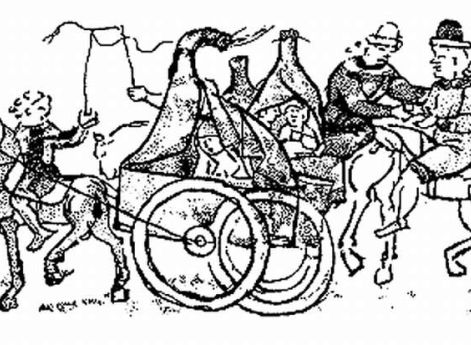 1111 год. 26 февраля русское войско Владимира Мономаха выступает в поход против половцев