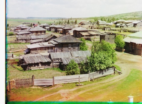 Северная часть села Ныроб.