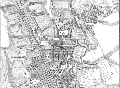 План города Курска 1876 года