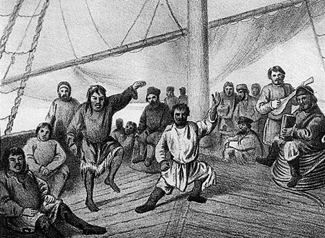 Это празднование наше происходило 12 августа, в 9 часу вечера