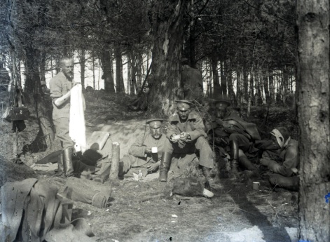 Солдаты на отдыхе