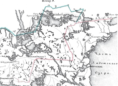 Оборона границ. Граница со Швецией по Абовскому миру