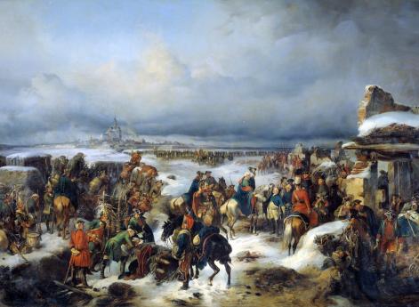 Взятие крепости Кольберг