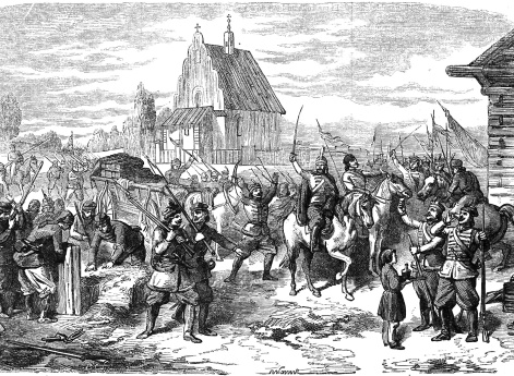 Бой у деревни Унецк