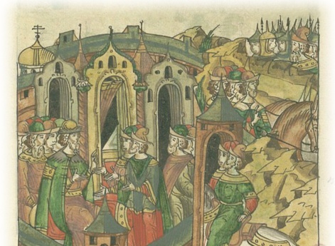 Получив известие от Едыгея, великий князь Василий Дмитриевич посылает ему вельможу Юрия с дружиной, обещая собрать и отослать войско.