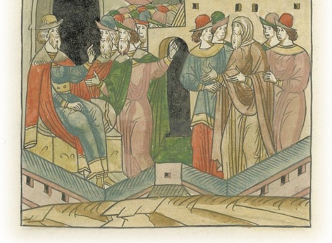 Великий князь Иван Васильевич велит схватить лекаря Леона, не вылечившего его сына, князя Ивана.