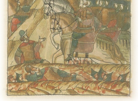 Бой с немцами на Смолине.