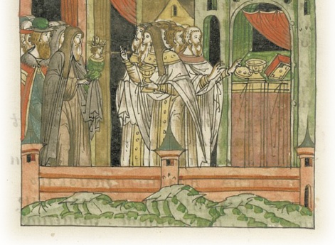 Крещение Ивана, сына великого князя Василия Ивановича.