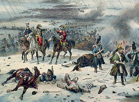 Отступление Наполеона из России в ноябре 1812 года