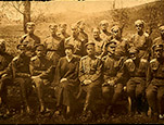 Офицеры 12-го Драгунского Стародубовского полка в эмиграции в Сербии.
