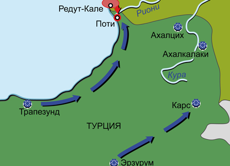 Русско-турецкая война 1806-1812 гг. Кампания на Кавказе 1809 г.