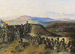 Боевой эпизод из русско-турецкой войны 1828–1829 годов.