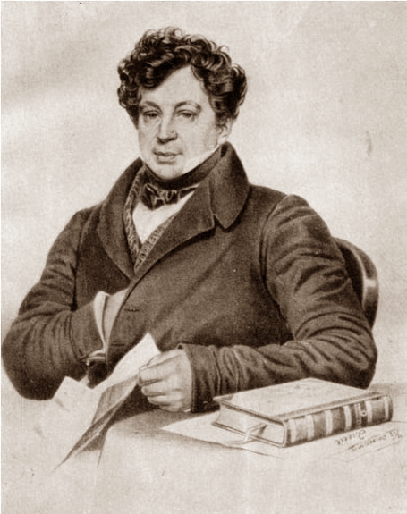 Брюллов К.П. Портрет Александра Ивановича Тургенева, 1833