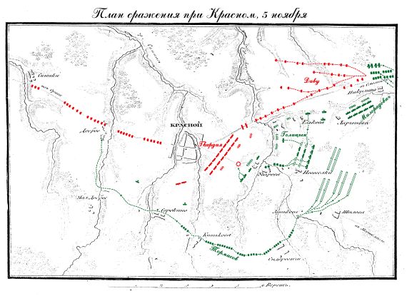 Сражение при Красном 5 ноября 1812 года