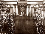 Торжественное открытие Государственной Думы и Государственного Совета. Зимний дворец. 27 апреля 1906 года.
