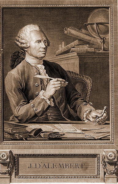Д'Аламбер (D'Alembert) Жан Лерон (1717 — 1783)