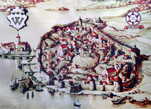 Реконструкция Выборга 1550–1560 гг. Крепостная стена вокруг города