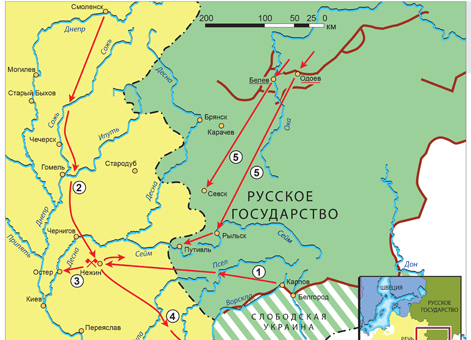 Русско-польская война 1654–1667 гг. Летняя кампания 1661 г. на Украине и в Северской земле