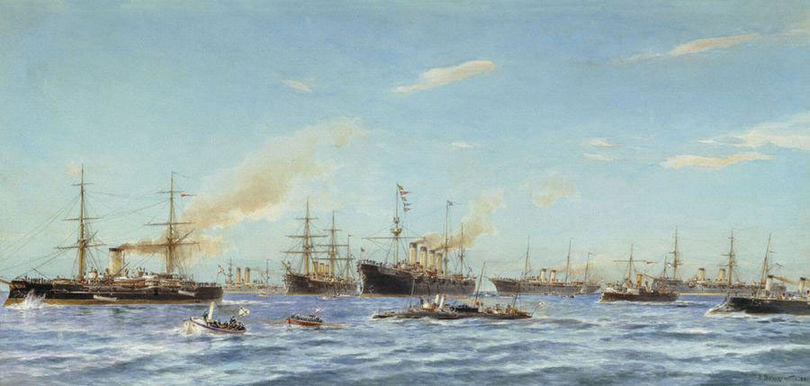 Корабли, построенные в 1883-1896 годах на Балтийском судостроительном и Механическом заводе в Санкт-Петербурге корабельным инженером Н.Е.Титовым.