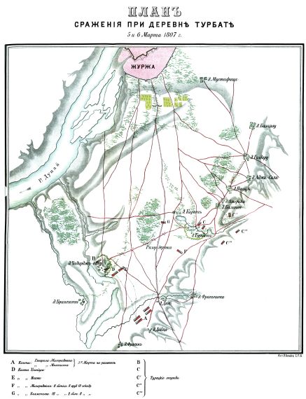 Сражение при деревне Турбате 5 и 6 марта 1807 года