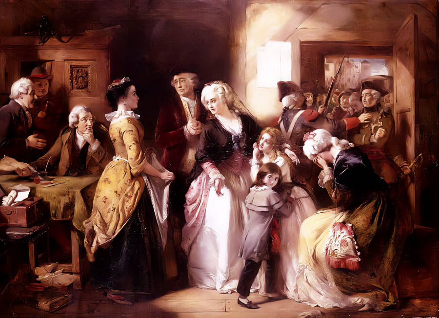 Арест Людовика XVI и его семьи в Варенне
