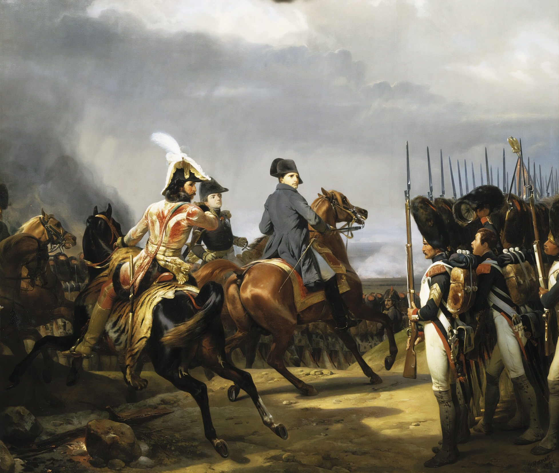 Наполеон в битве при Йене