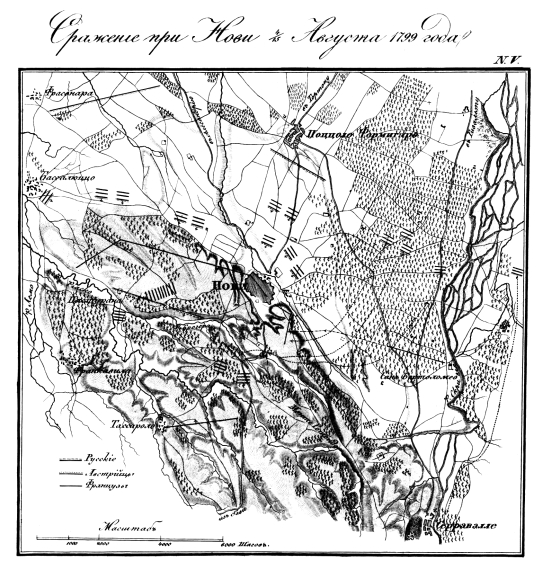 Сражение при Нови 4/15 августа 1799 года